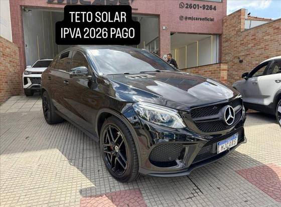 MERCEDES-BENZ GLE 400 3.0 V6 GASOLINA NIGHT COUPÉ 4MATIC 9G-TRONIC